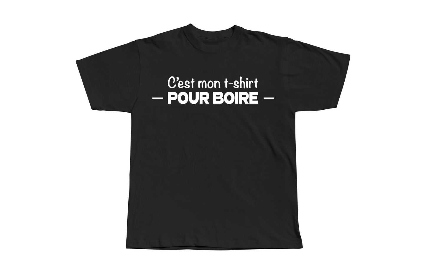 T-Shirt C'est Mon T-Shirt Pour Boire